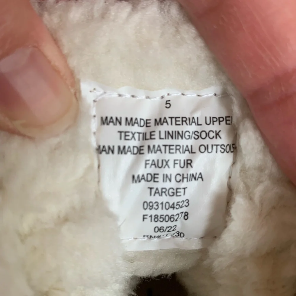 Cat & Jack Purple and Gray Snow Boots - Picture 7 of 8